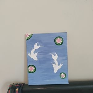 Handmade art (painting on canvas acrilic)